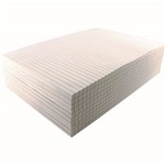 INITIATIVE OFFICE PAD RULED BOTH SIDES BOND 100 SHEETS A4 WHITE