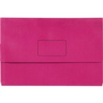 INITIATIVE DOCUMENT WALLET FOOLSCAP PINK 