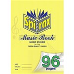 SPIRAX 244 MUSIC BOOK 96 PAGE A4