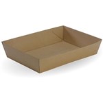 BIOPAK BIOBOARD TRAY SIZE 5 BROWN SLEEVE 50