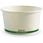 BIOPAK BIOBOWL BOWL 390ML12OZ WHITE PACK 25