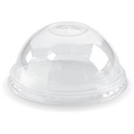 BIOPAK BIOCUP PLA DOME XSLOT CUP LID FITS 300700ML CLEAR PACK 100