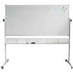 RAPIDLINE MOBILE PORCELAIN MAGNETIC WHITEBOARD 1500 X 1200 X 15MM