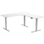 ERGOVIDA EED233R ELECTRIC SITSTAND CORNER DESK 1800 X 1800 X 750MM GREYWHITE