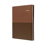 COLLINS 2026 VANESSA 185V90 DIARY DAY TO PAGE A5 TAN