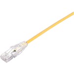 COMSOL ULTRA THIN SNAGLESS PATCH CABLE CAT6A 10GBE UTP 15M YELLOW