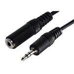 COMSOL AUDIO EXTENSION CABLE 35MM STEREO MALE TO 35MM STEREO FEMALE 2M