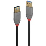 LINDY 36752 ANTHRA LINE USBA TO USBA 30 CABLE 2M BLACK