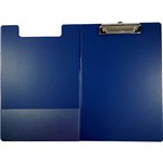 GNS CLIPFOLDER PVC A4 BLUE WITH POCKET
