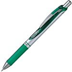 PENTEL BL77 ENERGEL RETRACTABLE GEL INK PEN 07MM GREEN BOX 12