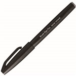 PENTEL SES15C BRUSH SIGN PEN MARKER BLACK