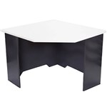 RAPID WORKER CORNER WORKSTATION UNIT 900 X 900 X 600MM WHITEIRONSTONE