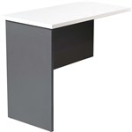 RAPID WORKER CWR3 WORKSTATION DESK RETURN 300 X 600MM WHITEIRONSTONE