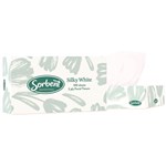 SORBENT PROFESSIONAL 25301 SILKY WHITE FACIAL TISSUE 2 PLY 100 SEETS EACH OR BOX 48