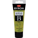 JASART BYRON ACRYLIC PAINT 75ML  GLITTER GOLD
