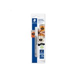 STAEDTLER LUMOCOLOUR 344 CHALK MARKER 24MM WHITE PACK 1