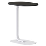 RAPIDLINE SELENE SIDE TABLE BLACK TOP WHITE BASE