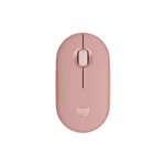 LOGITECH M350S BLUETOOTH MOUSE PEBBLE 2 TONAL ROSE
