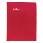 COLLINS VANESSA OFA5DV15 UNDATED DIARY A5 DAY TO PAGE RED