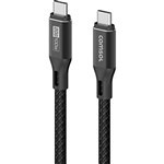 COMSOL USBC TO USBC CABLE 1M 20GBPS 100W BLACK