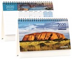 CALENDAR 20201 MILFORD 205 X 145MM FLIP OVER DESK CALENDAR ASST