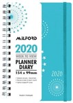 MILFORD FASCINATE 154X99mm WEEK TO VIEW BLUE 2020 DIARY