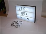 LIGHTBOX A4 85 CHARACTERS