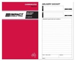 IMPACT DELIVERY DOCKET BOOK TRIPLICATE CARBONLESS  8X5 SB324A
