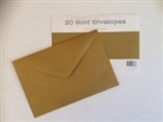 ENVELOPE OZCORP C6 GOLD PACK 20