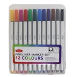JASART FINELINER 04MM SET OF 12