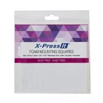 XPRESS IT HIGH TACK FOAM MOUNTING SQUARES 12 X 12MM X 2MM THICK PKT144