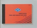 BOOK ZIONS EMPLOYEES TIME AND WAGES 76SB