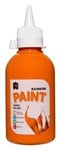 EDUCATIONAL COLOURS RAINBOW JUNIOR ACRYLIC PAINT 250ML ORANGE
