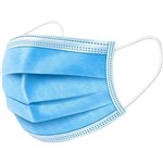 3 PLY NON SURGICAL DISPOSABLE FACE MASKS BOX 50 FMB50
