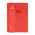 COLLINS 2023 EDGE DIARY DAY TO PAGE 30 MINUTE A5 RED