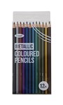 JASART COLOUR STUDIO METALLIC PENCIL TREND SET OF 12