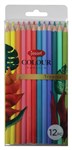 JASART COLOUR STUDIO TROPICAL PENCIL TREND SET OF 12