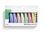 REEVES ARTISTS ACRYLIC PAINT 22ML METALLIC COLOURS SET OF 8