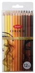 JASART COLOUR STUDIO SKIN TONES PENCIL TREND SET OF 12