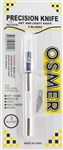 KNIFE HOBBY OSMER ARTSTENCIL WITH RUBBER GRIP  2 SPARE BLADES