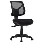 RIO METRO BLACK MESH LOW BACK TASK CHAIR 130KG 