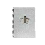 NOTEBOOK PROFILE A5 HARDCOVER SPIRAL GLITTER HEART 160PG