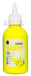 EDUCATIONAL COLOURS RAINBOW JUNIOR FLUORO ACRYLIC PAINT 250ML YELLOW
