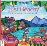 ART MAKER JUST BEACHY COLOURING BOOK