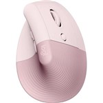 LOGITECH LIFT VERTICAL ERGONOMIC WIRELESS MOUSE ROSE 
