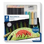STAEDTLER 149C BLACK AND WHITE SET 