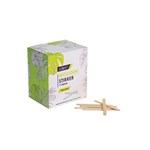 CAPRI WOODEN STIRRER 114MM  NATURAL PACK 1000