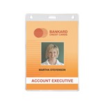 FLEXIBLE CARD HOLDER PORTRAIT LARGE SIZE W96 X H148MM