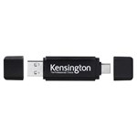 KENSINGTON DUAL USBA  USBC 32GB USB BLACK