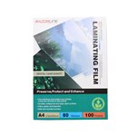 RAZOR LAMINATING POUCH 80 MICRON A4 CLEAR PACK 100